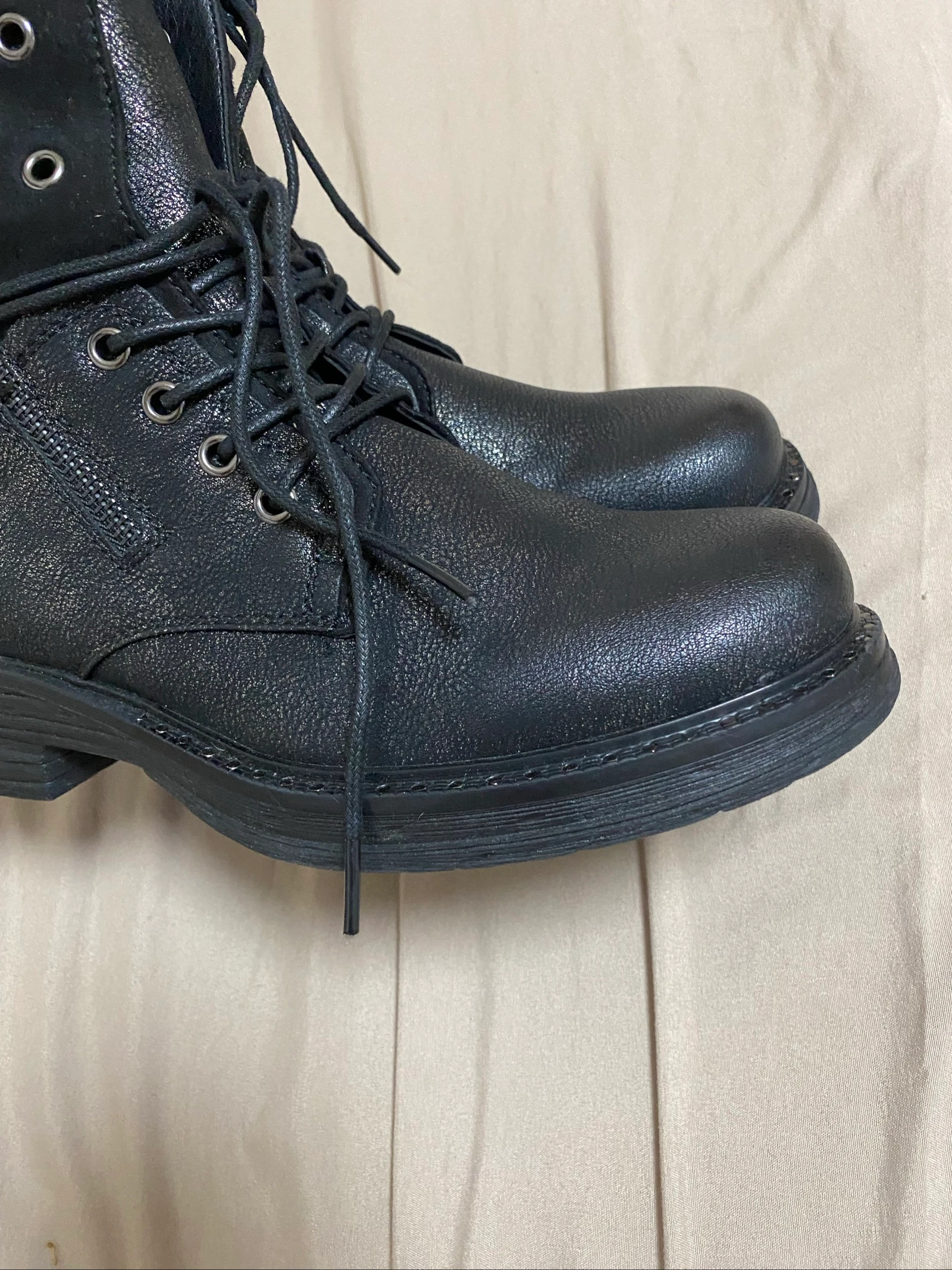 Bottines noirs brillants – photo 6